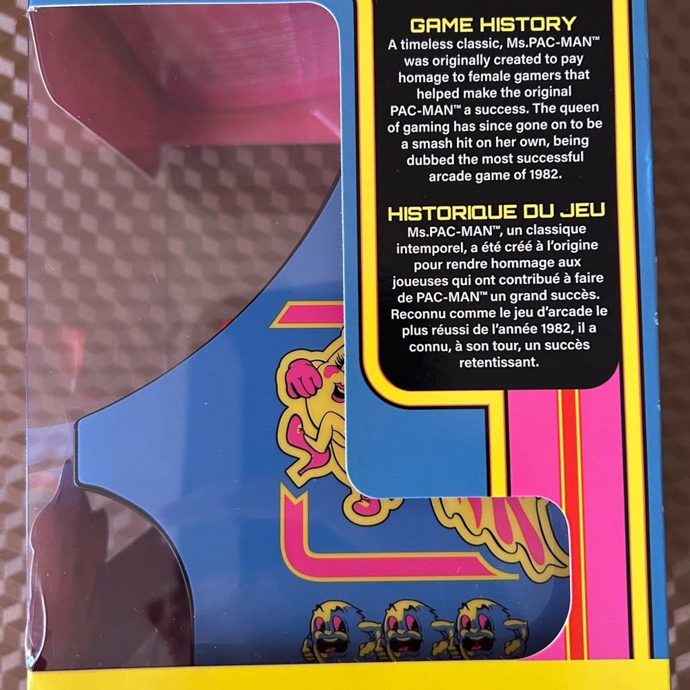 Arcade Ms. Pac-Man Mini Arcade - Blue - Picture 4 of 4